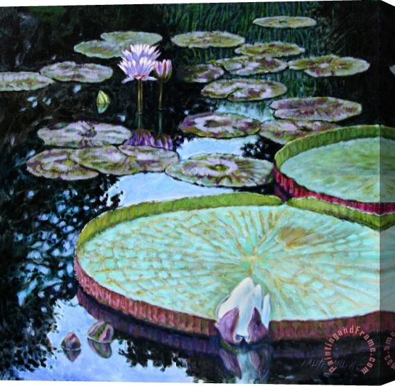 John Lautermilch Calm Reflections Stretched Canvas Painting / Canvas Art