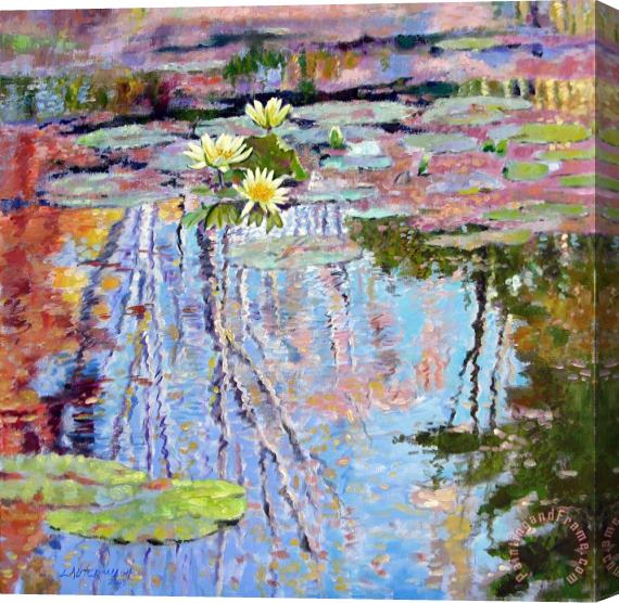 John Lautermilch Fall Reflections Stretched Canvas Print / Canvas Art