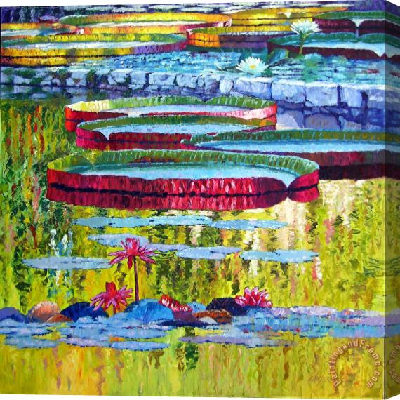 John Lautermilch Floating Parallel Universes Stretched Canvas Painting / Canvas Art