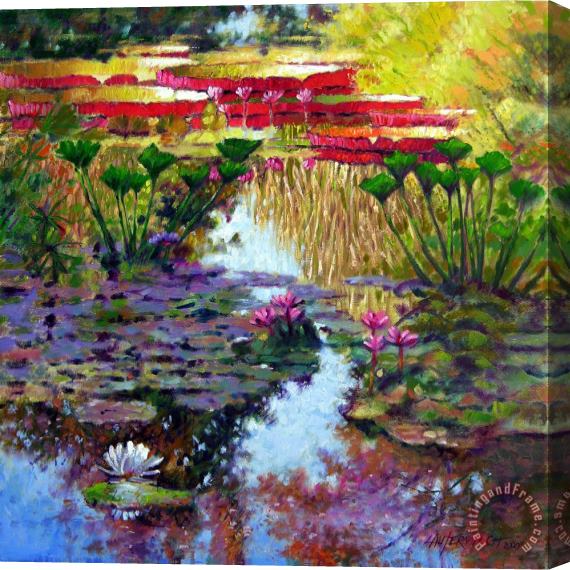 John Lautermilch Impressions of Summer Colors Stretched Canvas Painting / Canvas Art
