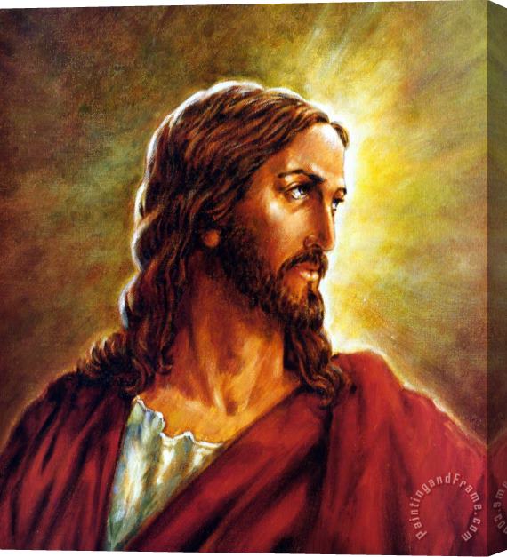 John Lautermilch Painting of Christ Stretched Canvas Print / Canvas Art