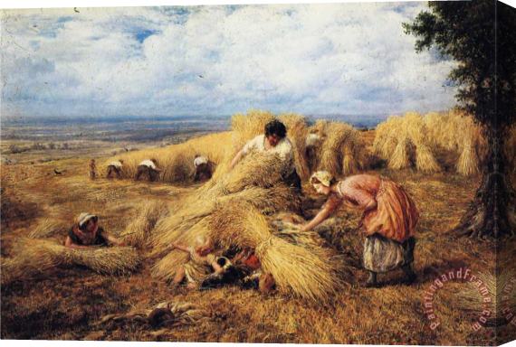 John Linnell The Harvest Candle Stretched Canvas Painting / Canvas Art