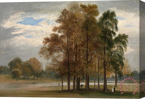 John Martin Hyde Park Stretched Canvas Painting / Canvas Art