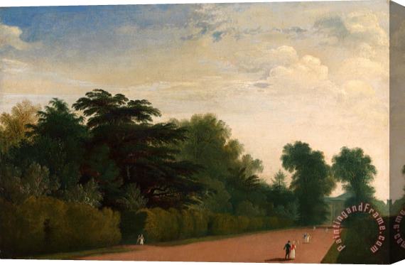 John Martin Kensington Gardens Stretched Canvas Painting / Canvas Art