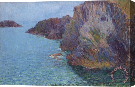 John Peter Russell La Pointe De Morestil Par Mer Calme (calm Sea at Morestil Point) Stretched Canvas Painting / Canvas Art