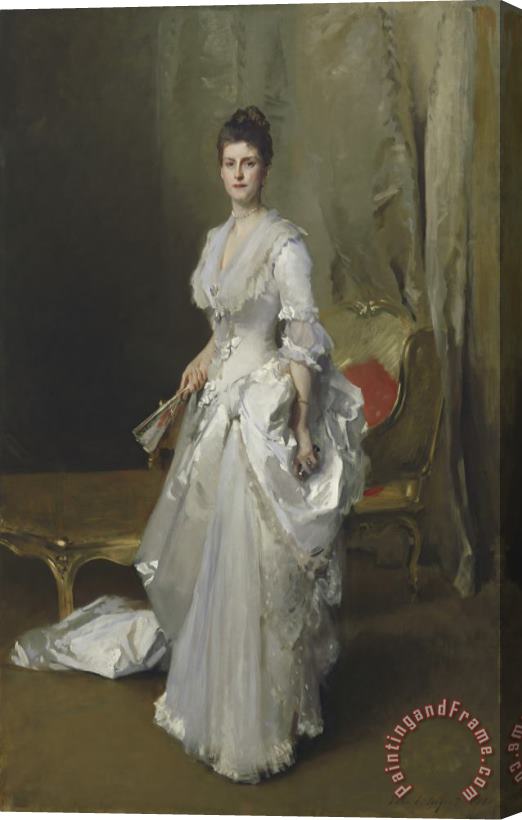 John Singer Sargent Margaret Stuyvesant Rutherfurd White (mrs. Henry White) Stretched Canvas Painting / Canvas Art