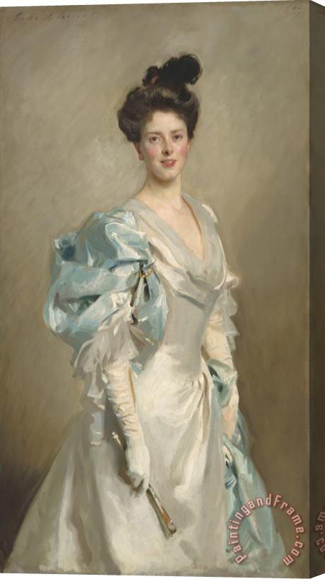 John Singer Sargent Mary Crowninshield Endicott Chamberlain (mrs. Joseph Chamberlain) Stretched Canvas Painting / Canvas Art