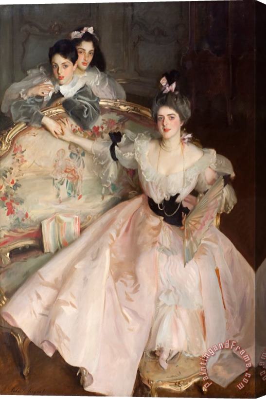 John Singer Sargent Mrs Carl Meyer And Her Children Stretched Canvas Painting / Canvas Art
