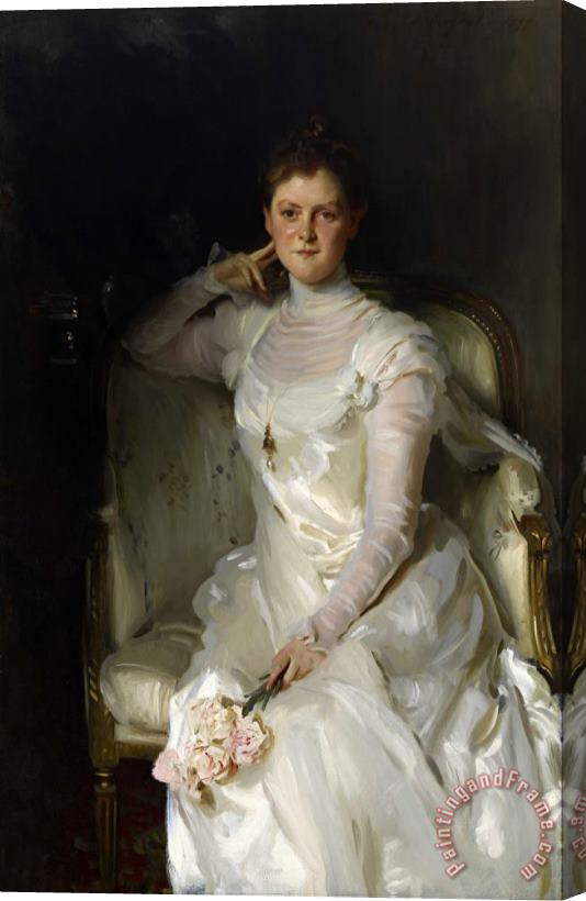 John Singer Sargent Mrs. Joshua Montgomery Sears (sarah Choate Sears) Stretched Canvas Painting / Canvas Art