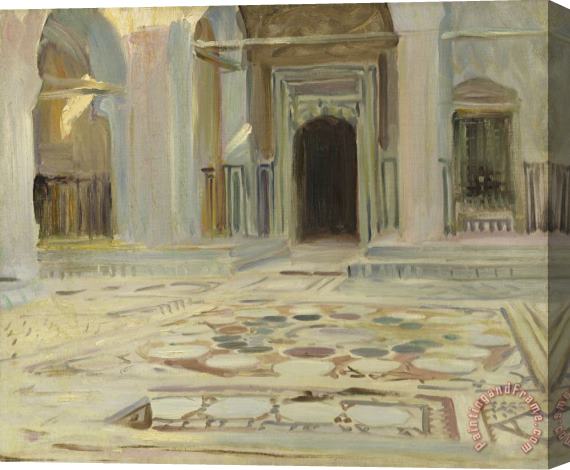 John Singer Sargent Pavement, Cairo Stretched Canvas Painting / Canvas Art