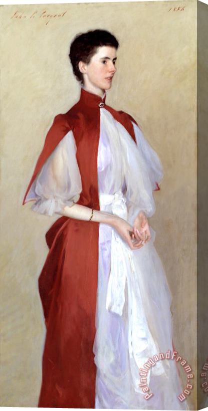 John Singer Sargent Portrait of Mrs Robert Harrison Stretched Canvas Painting / Canvas Art