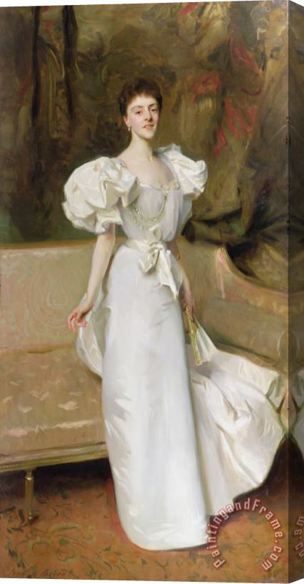 John Singer Sargent Portrait Of The Countess Of Clary Aldringen Stretched Canvas Painting / Canvas Art