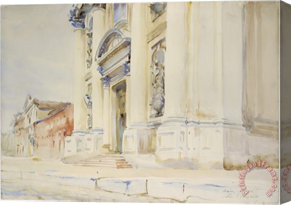 John Singer Sargent Santa Maria Dei Gesuati, Venice Stretched Canvas Painting / Canvas Art