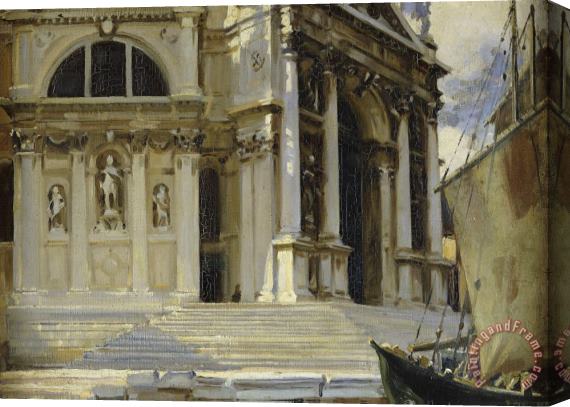 John Singer Sargent Santa Maria Della Salute, Venice Stretched Canvas Painting / Canvas Art