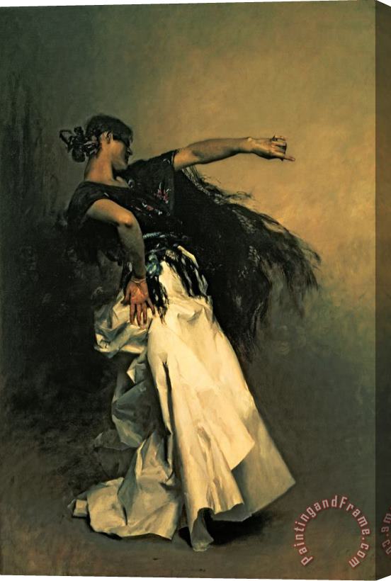 John Singer Sargent The Spanish Dancer Stretched Canvas Print / Canvas Art