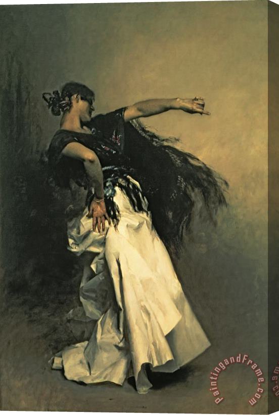 John Singer Sargent The Spanish Dancer, Study for 'el Jaleo' Stretched Canvas Print / Canvas Art