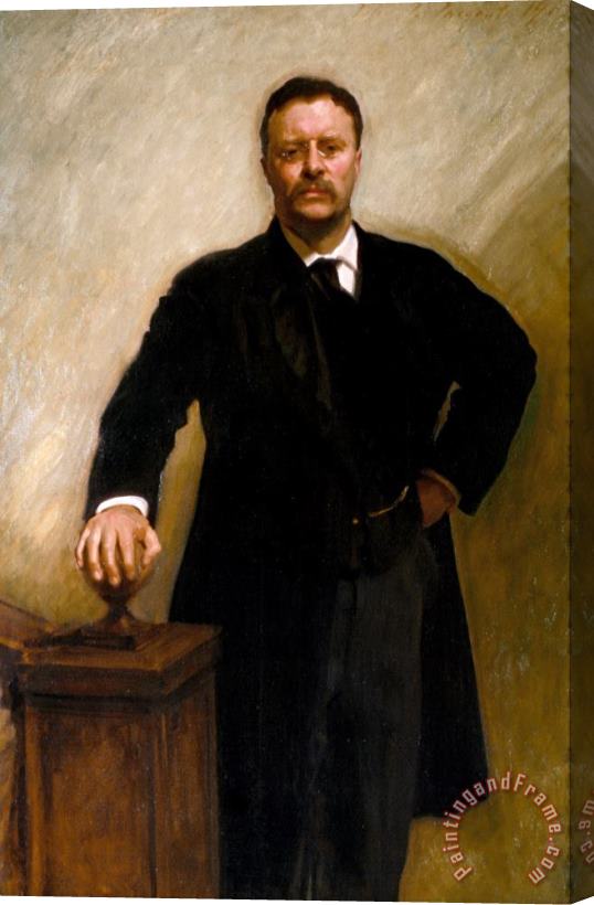 John Singer Sargent Theodore Roosevelt Stretched Canvas Print / Canvas Art
