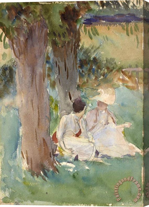 John Singer Sargent Under The Willows Stretched Canvas Print / Canvas Art