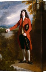 Copley Canvas Prints - George Boone Roupell by John Singleton Copley