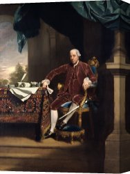 Copley Canvas Prints - Henry Laurens by John Singleton Copley