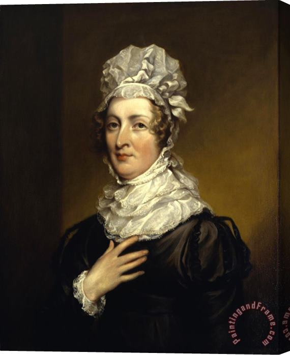 John Trumbull Portrait of Mrs. John Trumbull Stretched Canvas Painting / Canvas Art