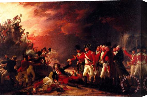 John Trumbull The Sortie Made by The Garrison of Gilbraltar Stretched Canvas Painting / Canvas Art