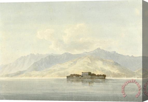 John Warwick Smith Isola Madre, Lago Maggiore Stretched Canvas Print / Canvas Art