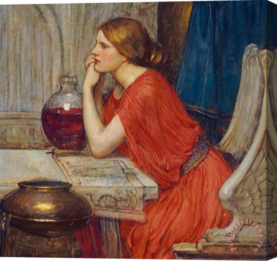 John William Waterhouse Circe Stretched Canvas Painting / Canvas Art