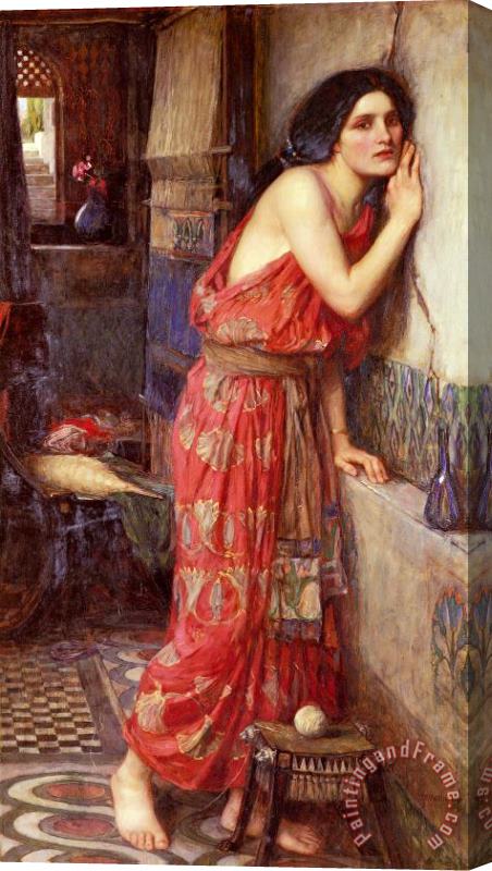 John William Waterhouse Thisbe Stretched Canvas Print / Canvas Art