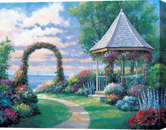 John Zaccheo Arbor Light Stretched Canvas Painting / Canvas Art