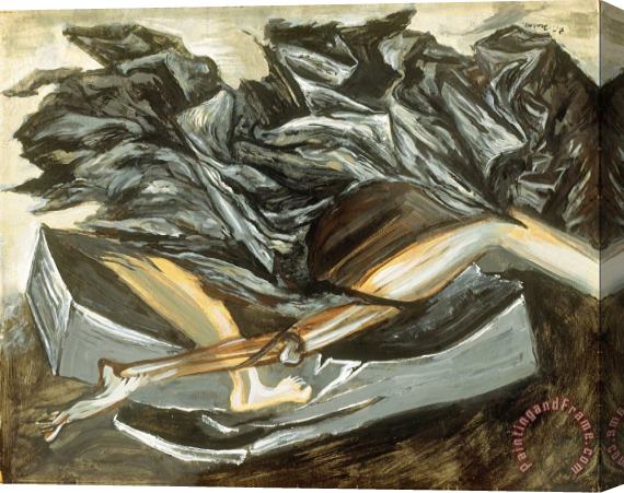 Jose Clemente Orozco Death And Resurrection Stretched Canvas Print / Canvas Art