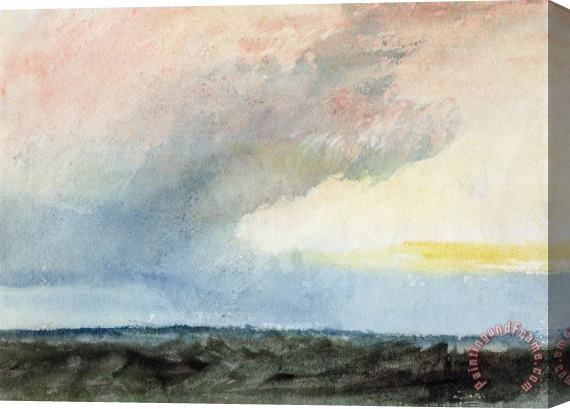 Joseph Mallord William Turner A Rainstorm at Sea Stretched Canvas Print / Canvas Art