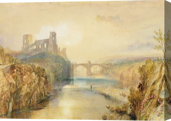 Joseph Mallord William Turner Barnard Castle Stretched Canvas Painting / Canvas Art