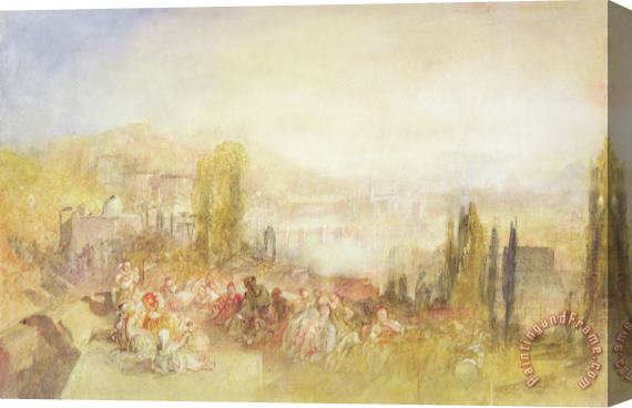 Joseph Mallord William Turner Florence Stretched Canvas Painting / Canvas Art