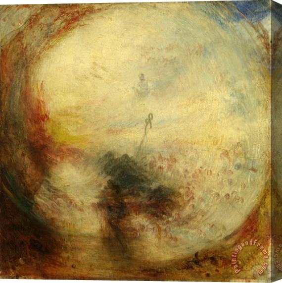 Joseph Mallord William Turner Light And Colour (goethe's Theory) The Morning After The Deluge Moses Writing The Book of Genesis Stretched Canvas Painting / Canvas Art