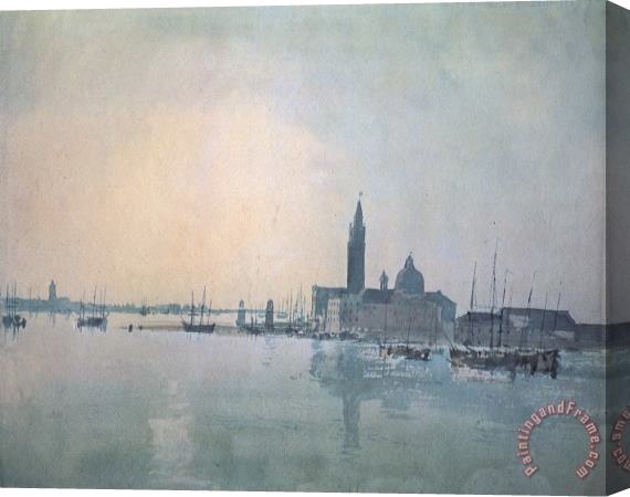 Joseph Mallord William Turner San Giorgio Maggiore in The Morning Stretched Canvas Painting / Canvas Art
