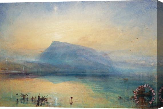 Joseph Mallord William Turner Sunrise Stretched Canvas Print / Canvas Art