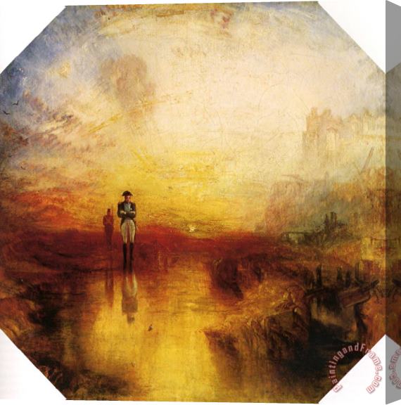 Joseph Mallord William Turner The Exile And The Snail Stretched Canvas Painting / Canvas Art