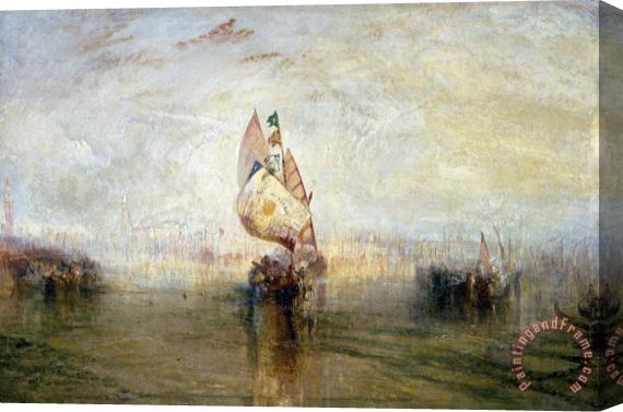 Joseph Mallord William Turner The Sun of Venice Going to Sea Stretched Canvas Print / Canvas Art