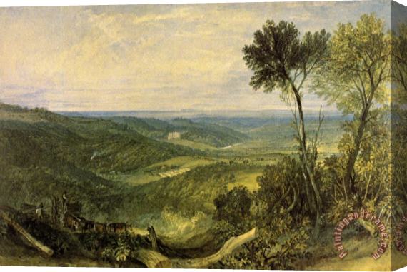 Joseph Mallord William Turner The Vale of Ashburnham Stretched Canvas Painting / Canvas Art