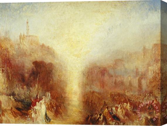 Joseph Mallord William Turner The Visit to The Tomb Stretched Canvas Painting / Canvas Art
