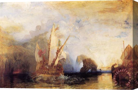 Joseph Mallord William Turner Ulysses Deriding Polyphemus Stretched Canvas Painting / Canvas Art