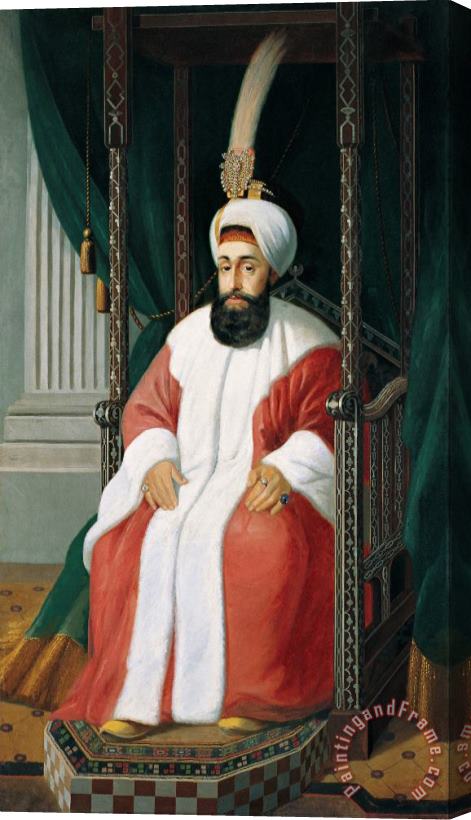 Joseph Warnia-Zarzecki Sultan Selim III Stretched Canvas Painting / Canvas Art