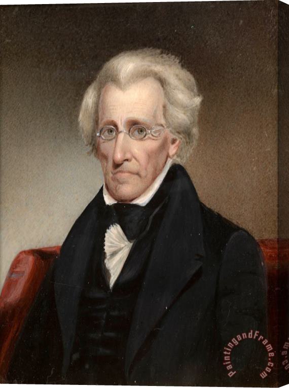 Jr. James Tooley Andrew Jackson Stretched Canvas Painting / Canvas Art