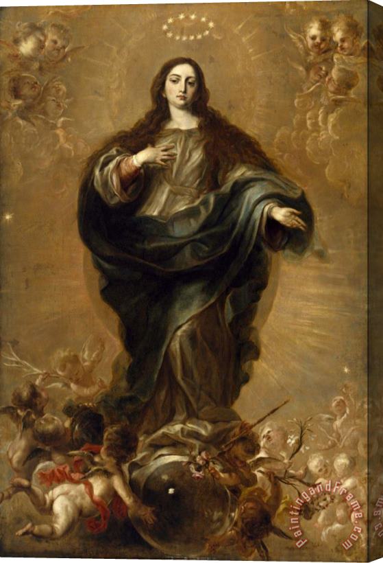 Juan Carreno de Miranda and workshop The Immaculate Conception Stretched Canvas Painting / Canvas Art