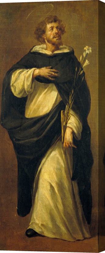 Juan de Valdes Leal Saint Dominic De Guzman Stretched Canvas Painting / Canvas Art