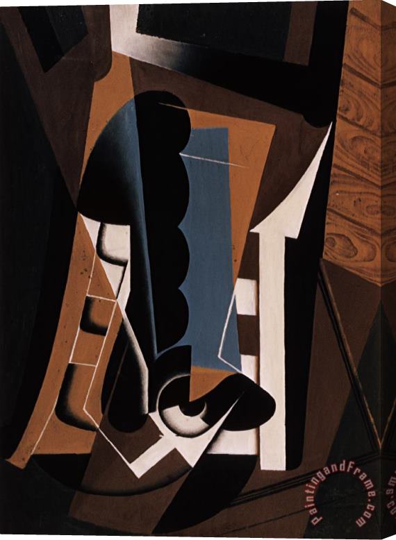 Juan Gris Still Life on a Chair Stretched Canvas Painting / Canvas Art