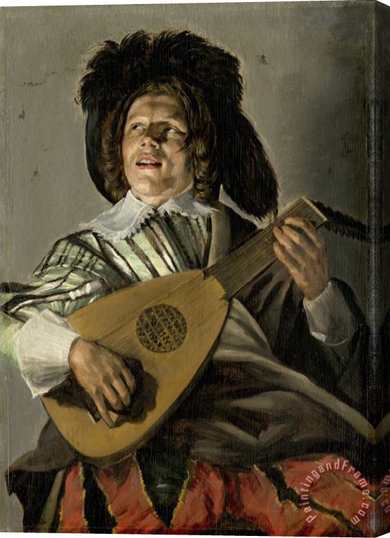 Judith Leyster The Serenade Stretched Canvas Print / Canvas Art