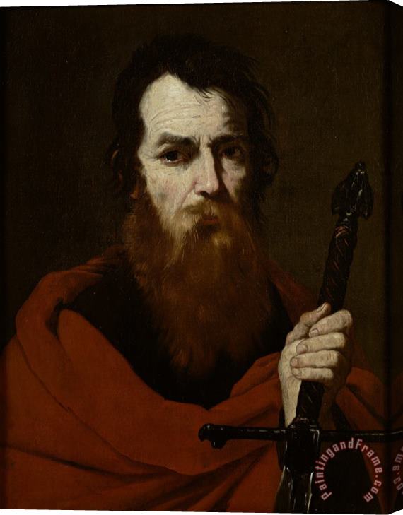 Jusepe de Ribera Saint Paul Stretched Canvas Painting / Canvas Art