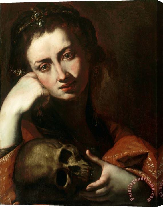 Jusepe de Ribera The Penitent Magdalene Stretched Canvas Print / Canvas Art